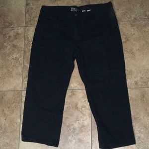 True Nation Relaxed Fit Womens Capri Pants